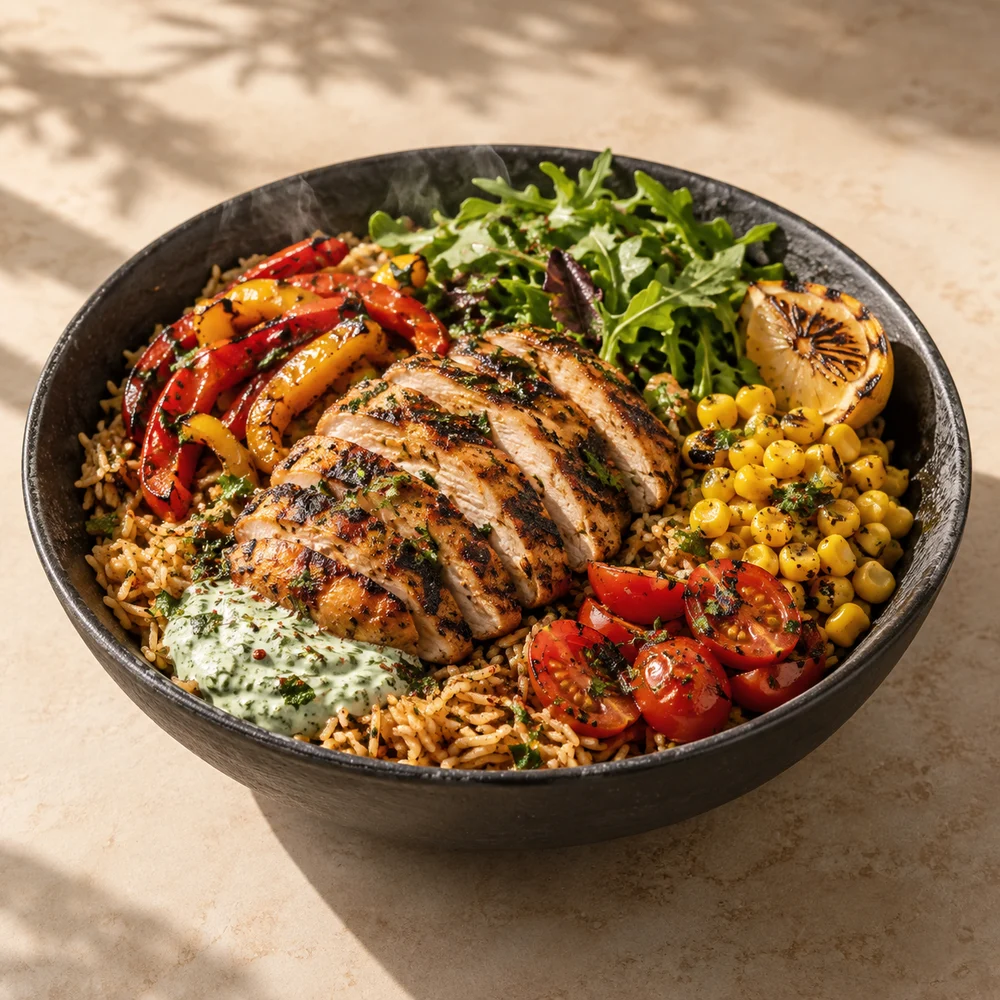 Fire Chicken Bowl